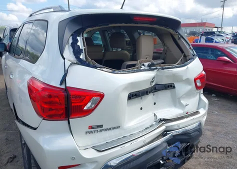 2017 Nissan Pathfinder Sl z USA, uszkodzony, nr VIN 5N1DR2MN6HC673289